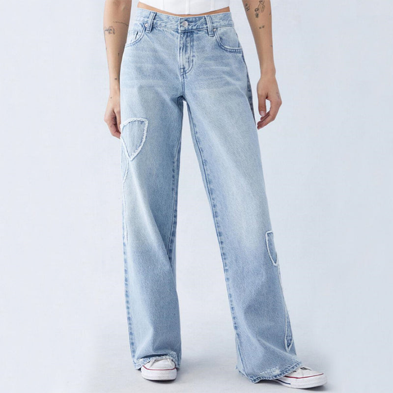 Yen™ - Straatontwerp vlinderjeans