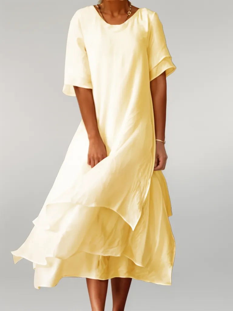Didi™ - Elegante Katoenen Lange Jurk