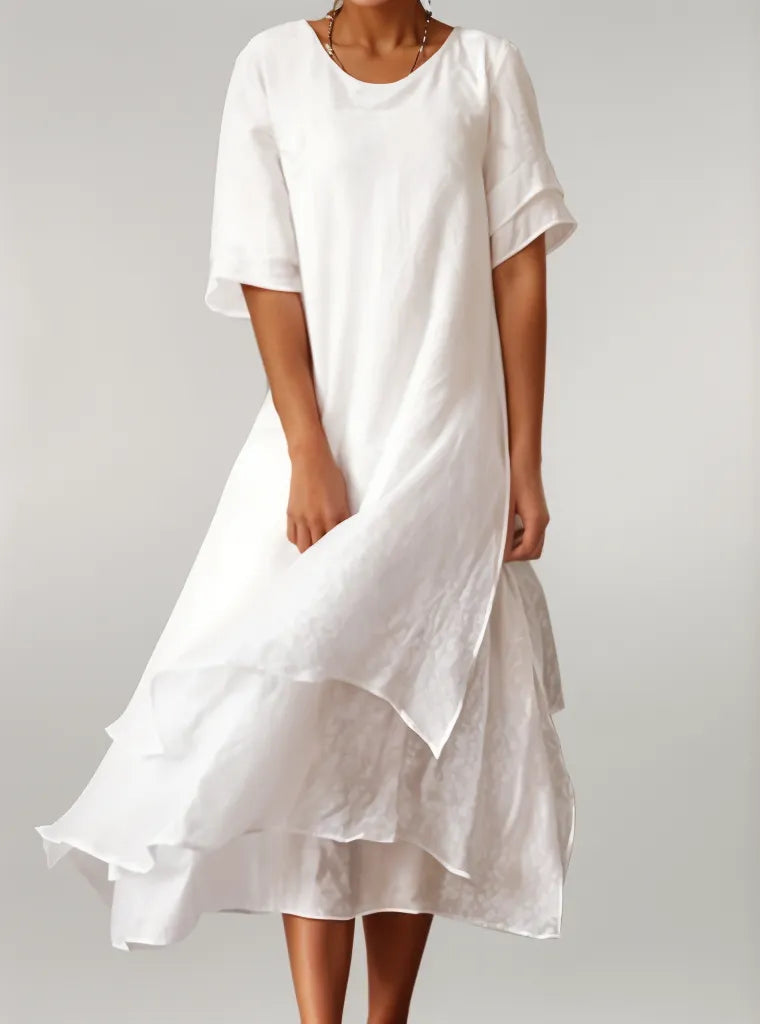 Didi™ - Elegante Katoenen Lange Jurk