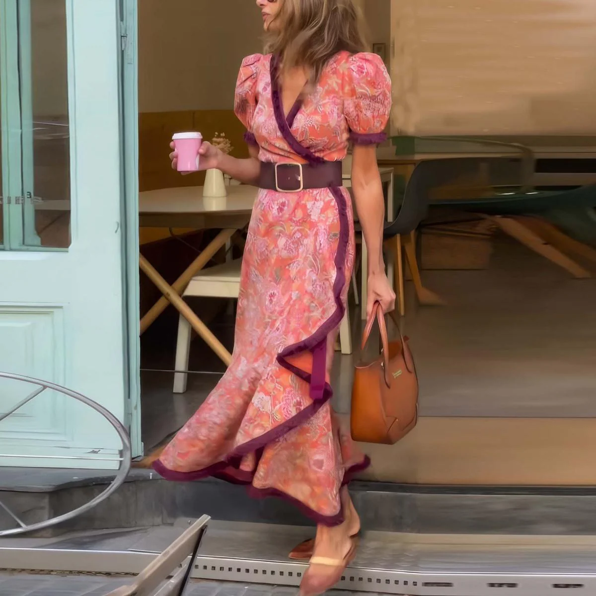 Luna™ - Zomerse Roze Jurk