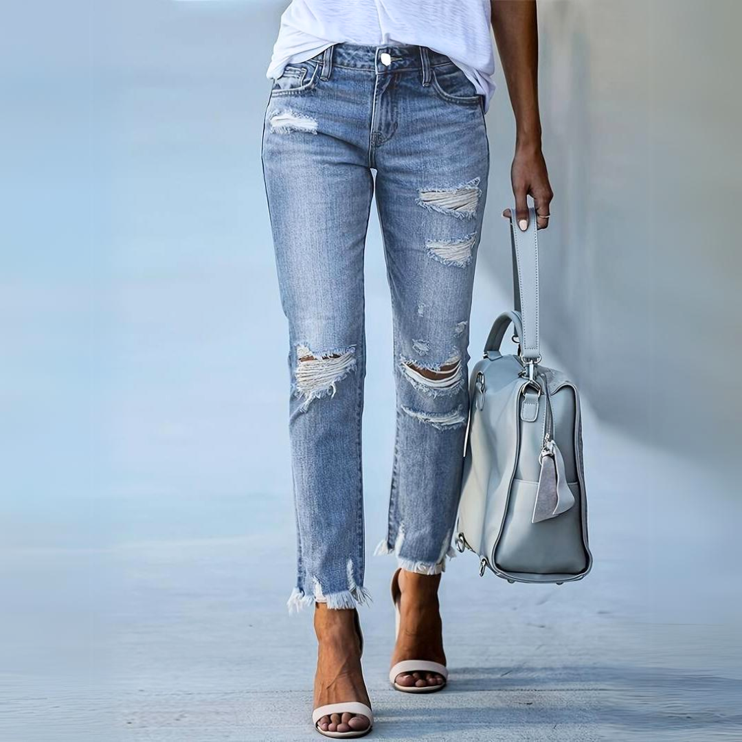 Vanessa™ - Stretchy Slim-fit dames jeans