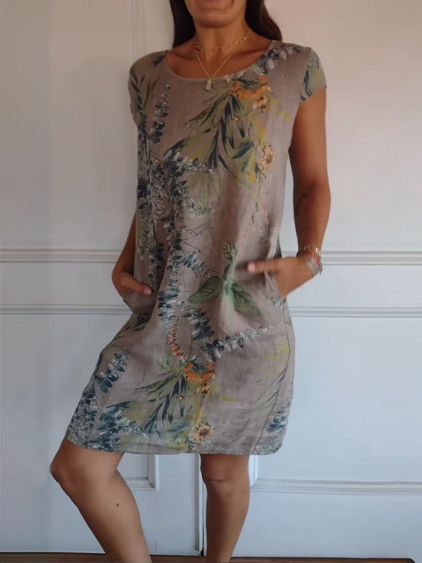 Carlijn™ - Comfortabele Jurk met ronde hals