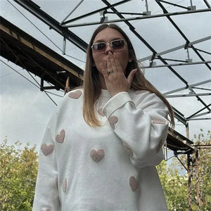 Abigail™ - Gebreide harten trui