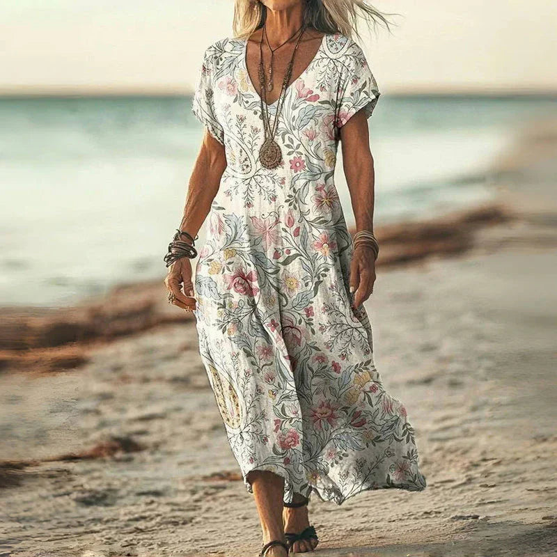 Linda™ – sukienka w stylu vintage z gradientem