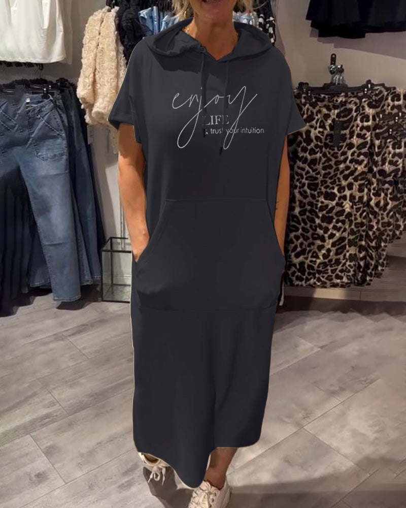 Tess™ - Casual Hoodie Jurk