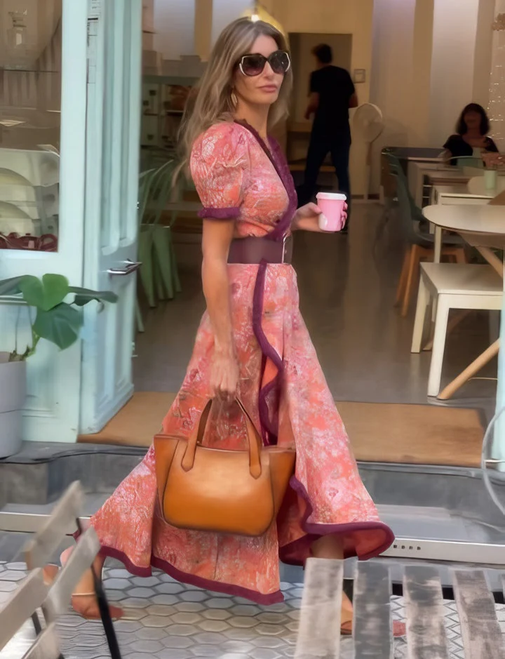 Luna™ - Zomerse Roze Jurk