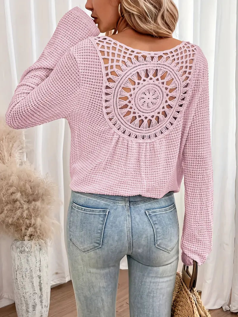 Belen™ - Elegante blouse in Ibiza-stijl met V-halslijn