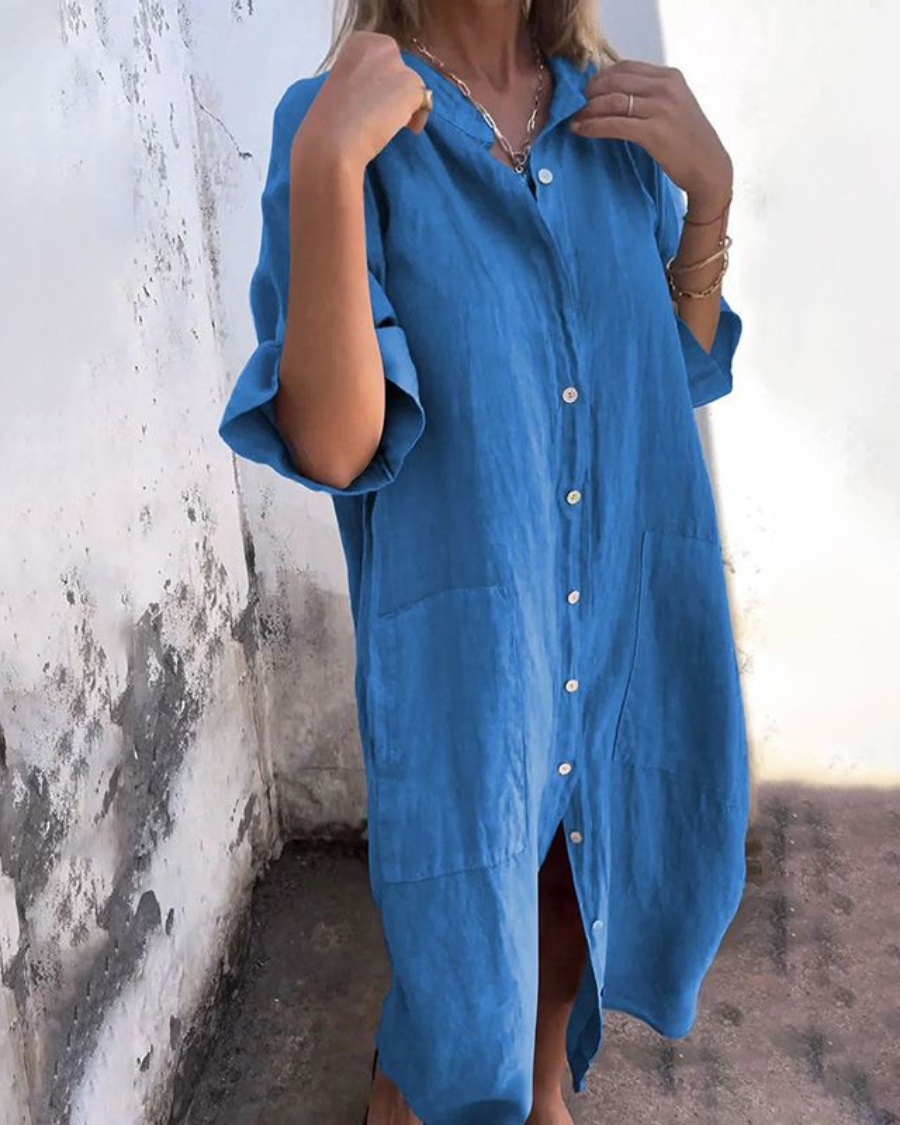 Bianca™ - Casual Overhemdjurk