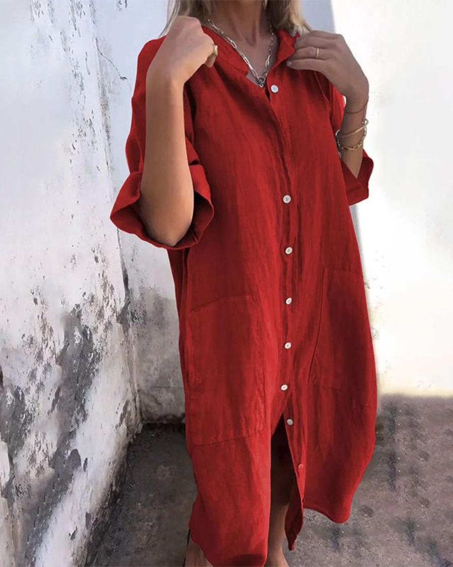 Bianca™ - Casual Overhemdjurk