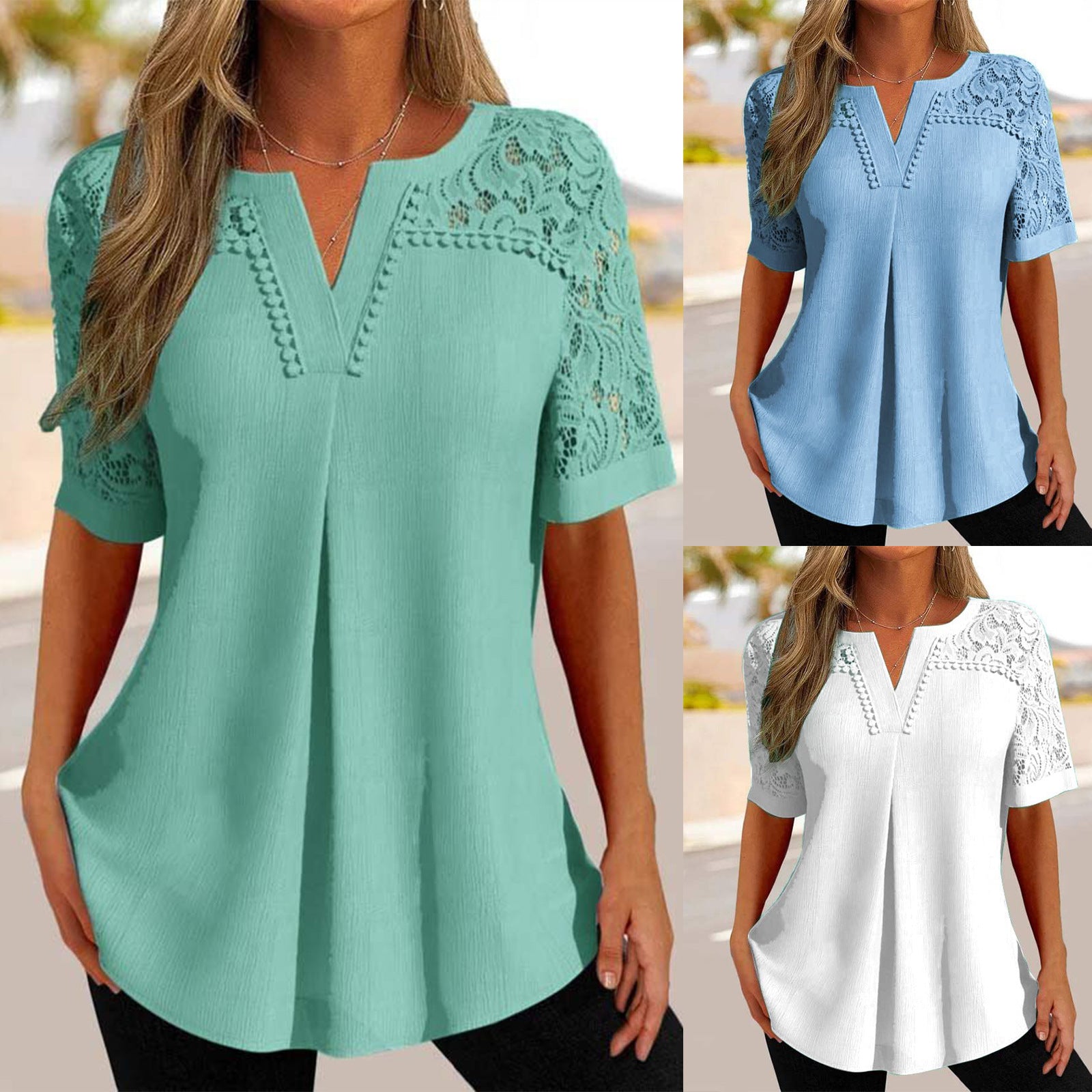 Alvara™ - Elegante zomerblouse