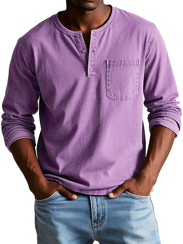 Jules™ - Vintage overhemd met lange mouwen