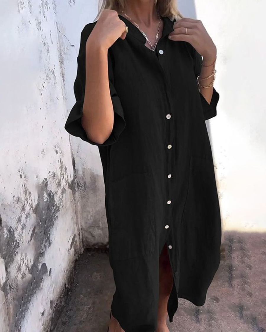 Bianca™ - Casual Overhemdjurk