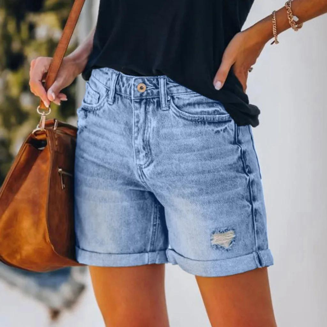 Claudia™ - Stretchy denim dames short