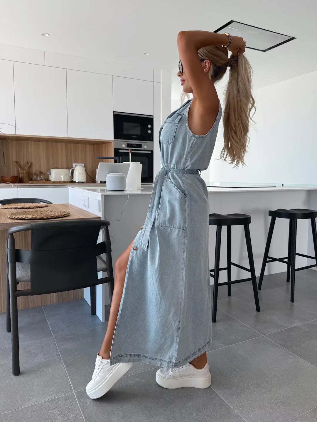 Lois™ - Maxi Denim Jurk