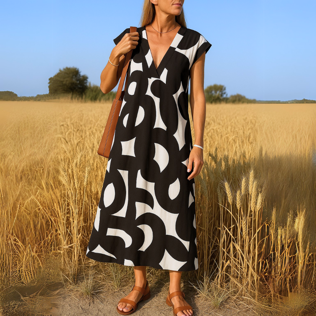 Veerle™ - V-loops jurk