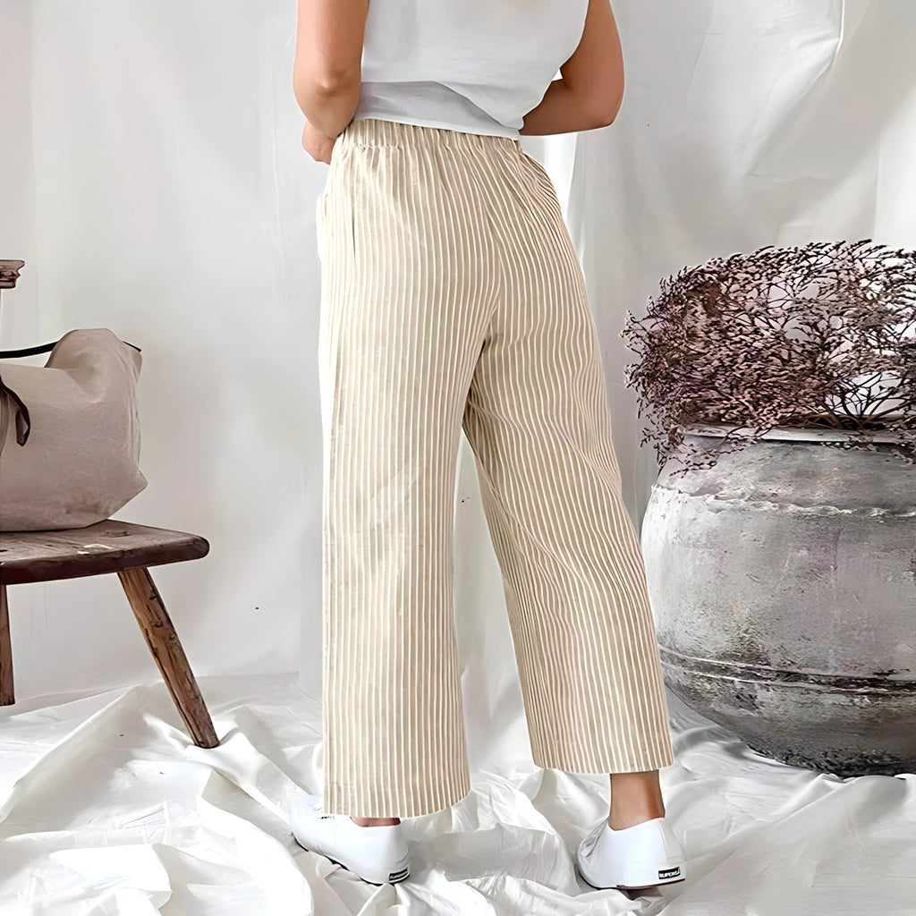 Leonie™ - Comfortabele Gestreepte Broek