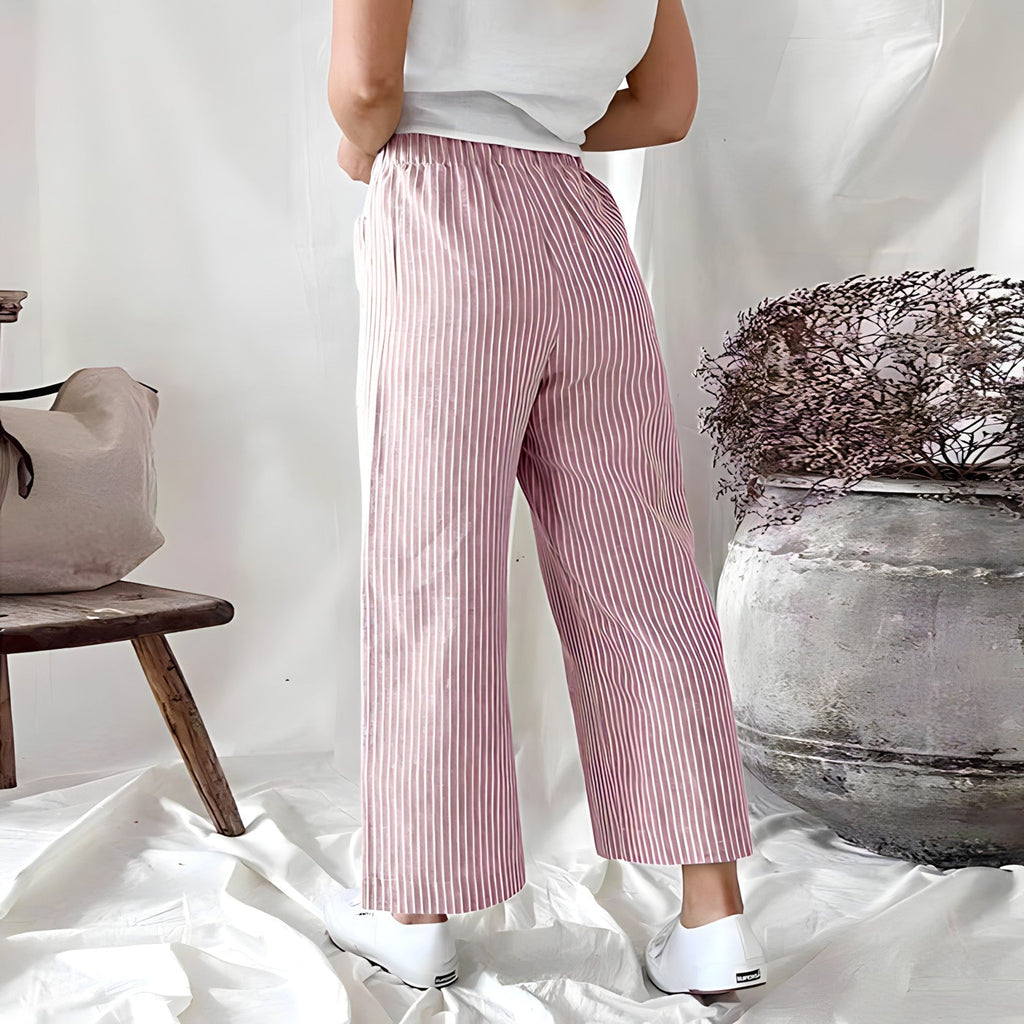 Leonie™ - Comfortabele Gestreepte Broek
