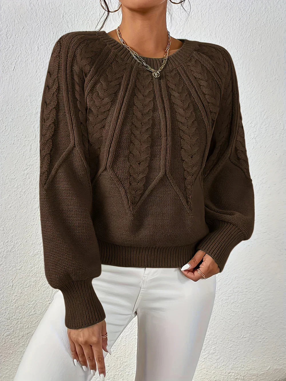 Cezanne™ – sweter z bufiastymi rękawami dla kobiet
