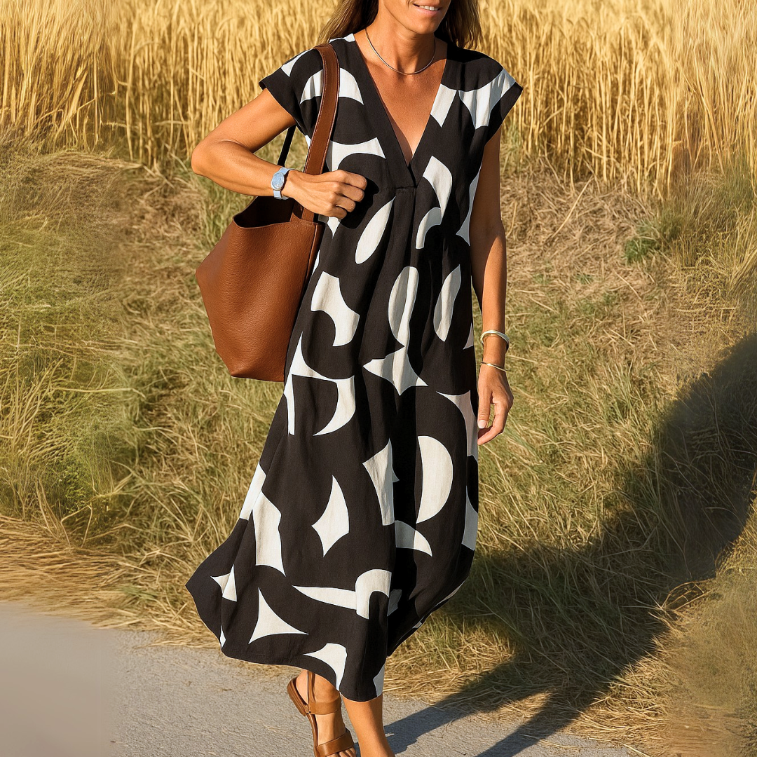 Veerle™ - V-loops jurk