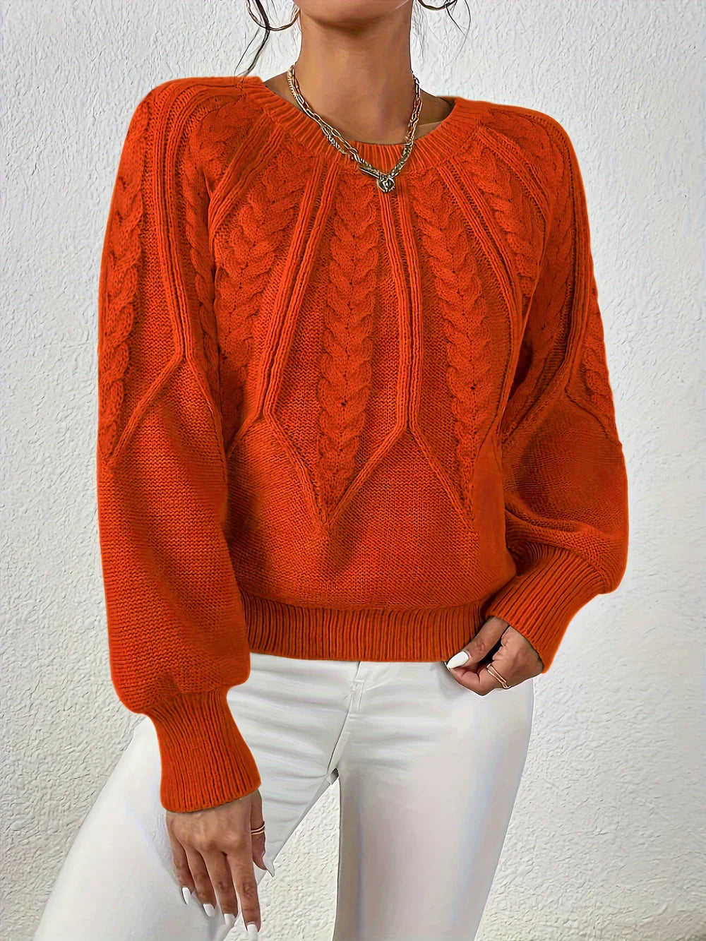 Cezanne™ – sweter z bufiastymi rękawami dla kobiet