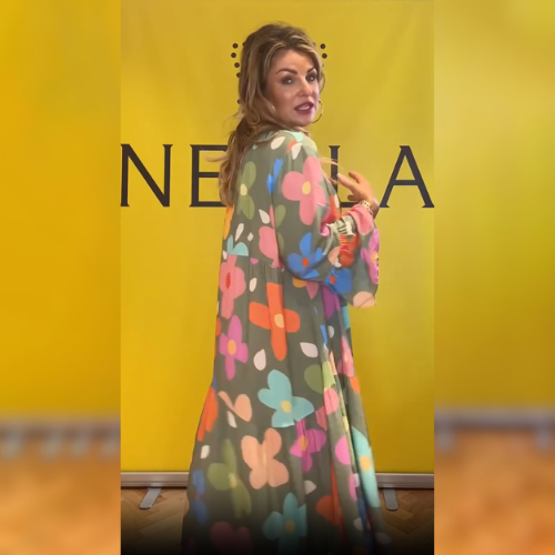 Elena™ - Elegante bloemenjurk
