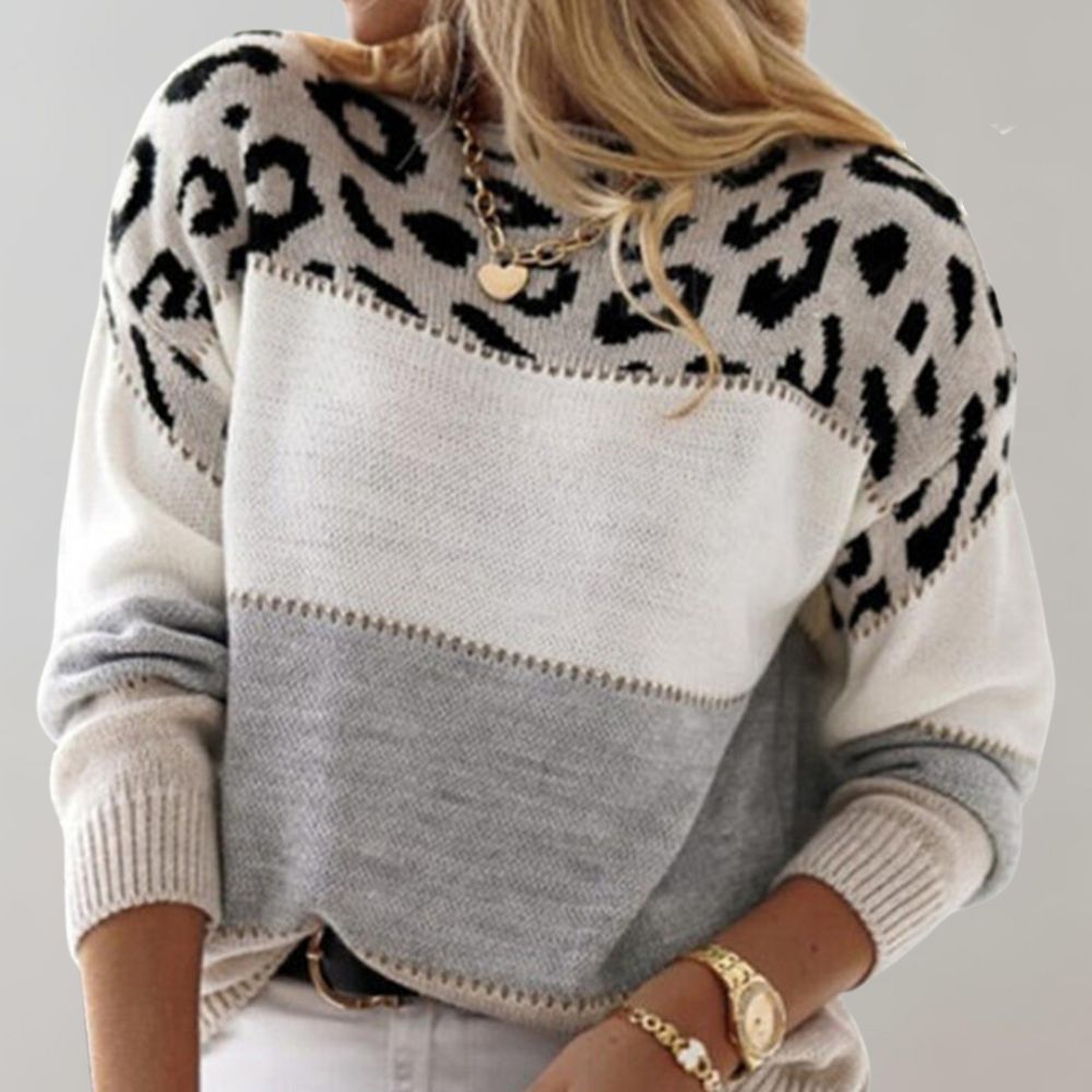 Bernadetta™ - Trendy en comfortabele luipaard trui