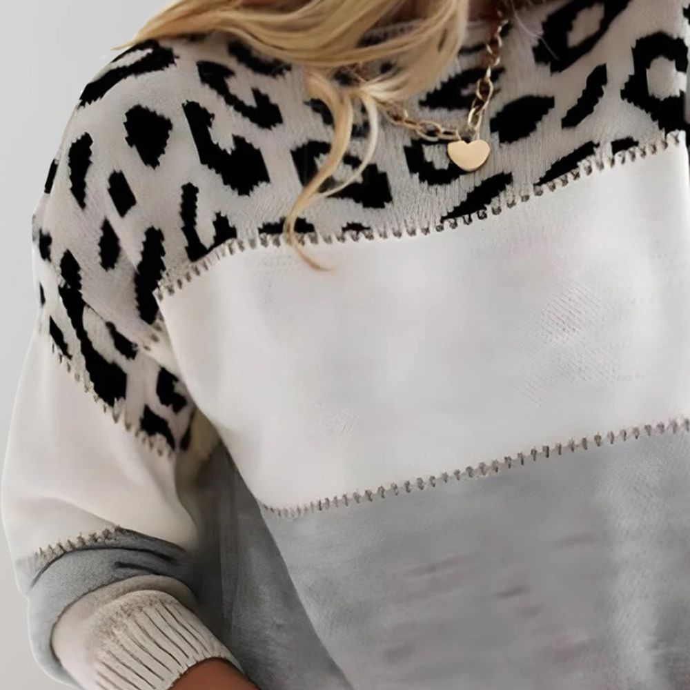 Bernadetta™ - Trendy en comfortabele luipaard trui