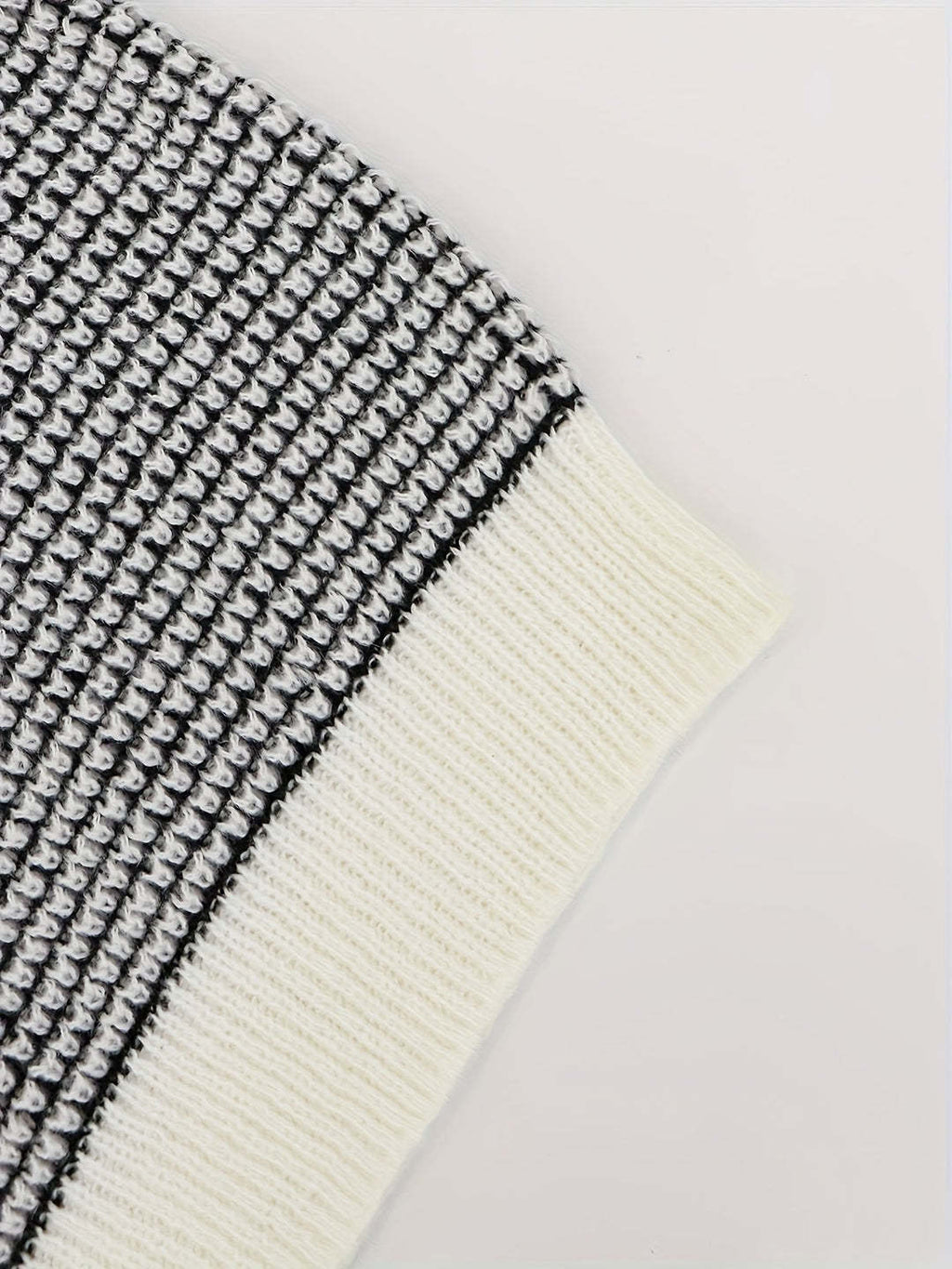 Bijou™ - Tricot Trui voor Vrouwen met Manchetkappen