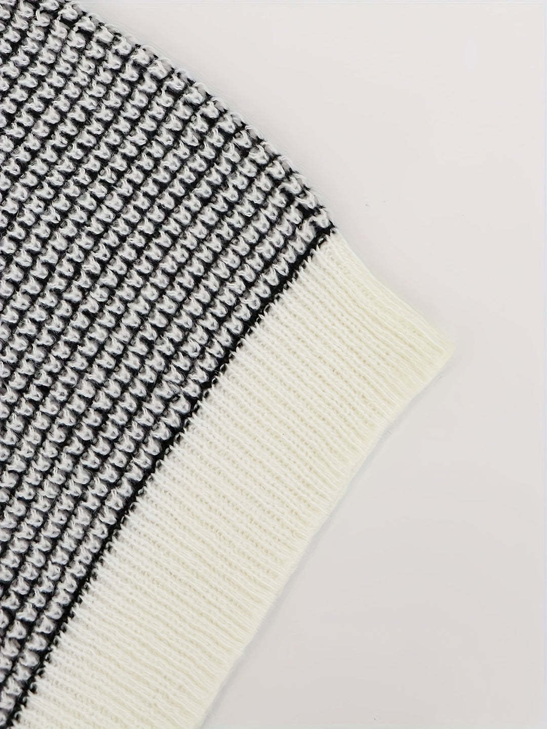 Bijou™ - Tricot Trui voor Vrouwen met Manchetkappen