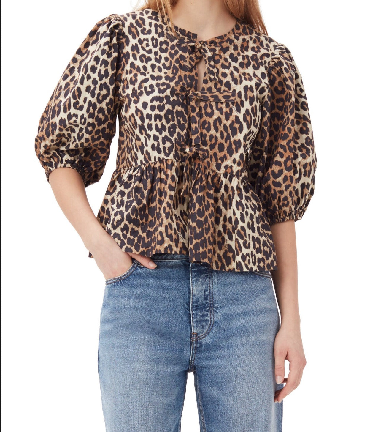 Sigrid™ - Leopard Print Top