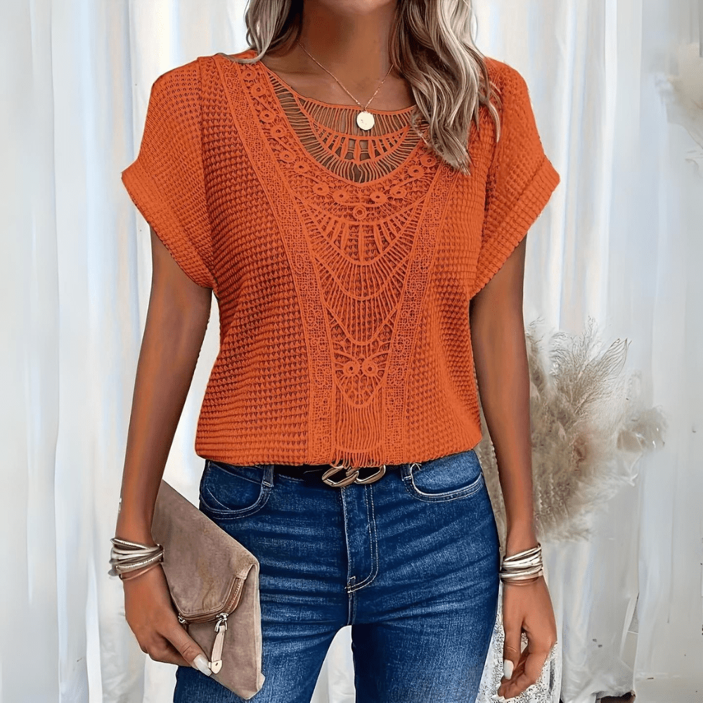 Aina™ - Elegante Ibiza-stijl blouse