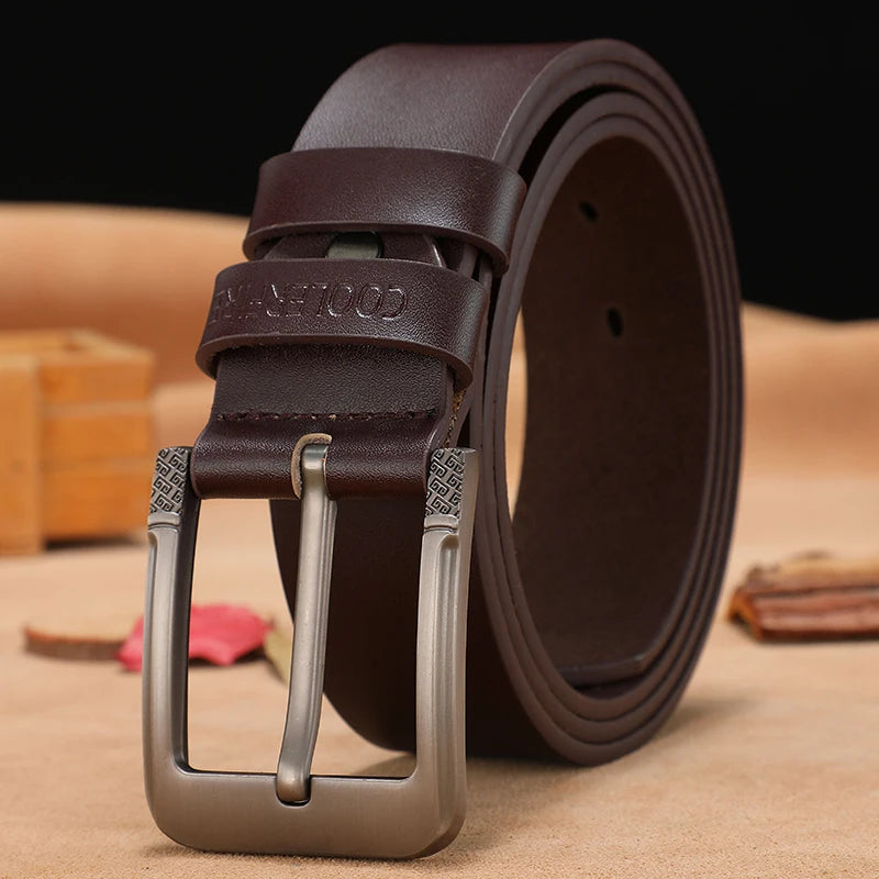 Aurelio Prestige – Luxe Rundlederen Herenriem