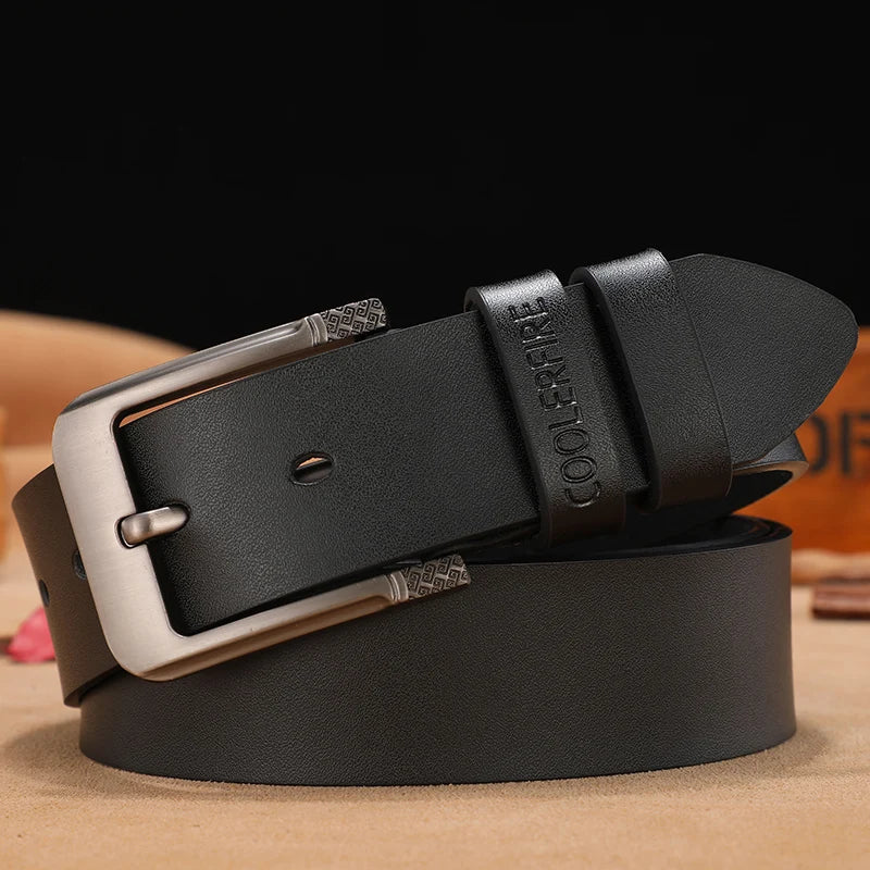 Aurelio Prestige – Luxe Rundlederen Herenriem