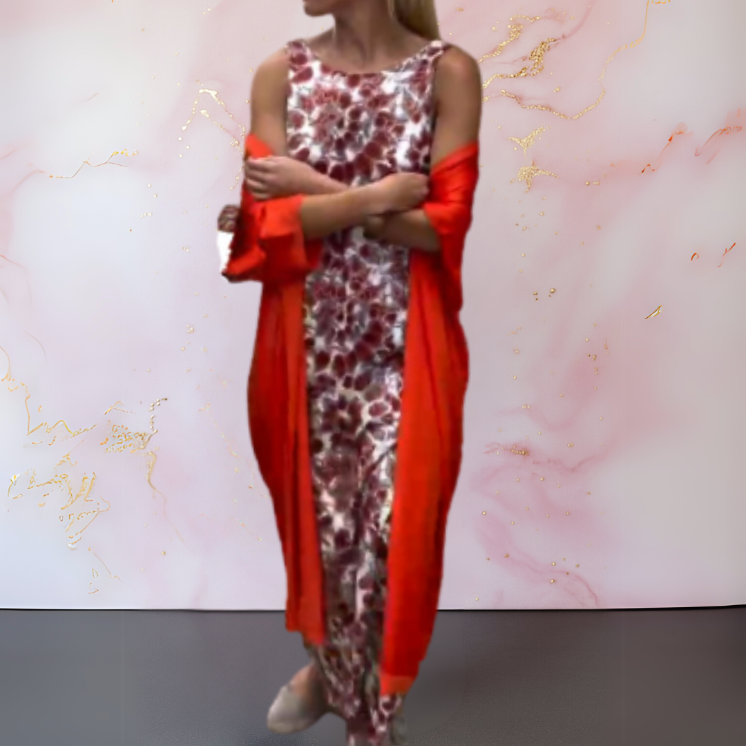 Amanda™ - Elegancka sukienka z kardiganem