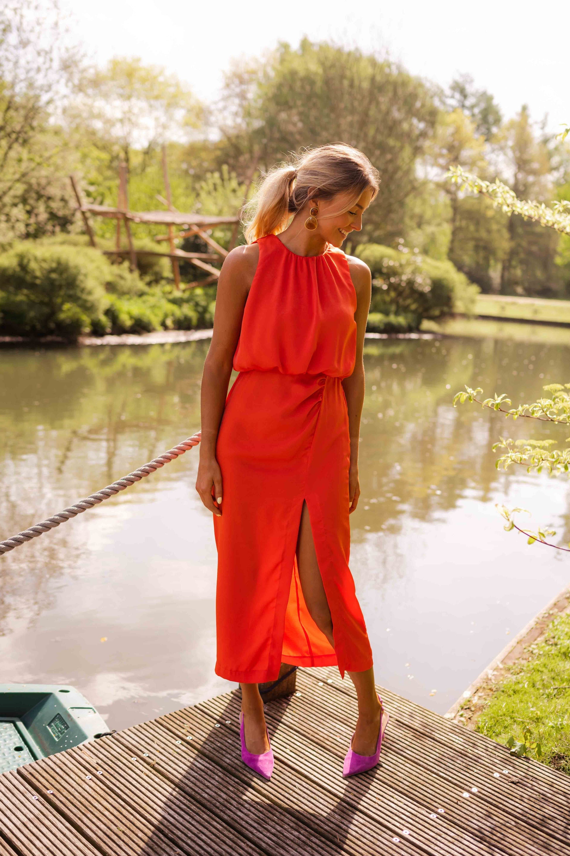Kim™ - Zomers Midi Jurk