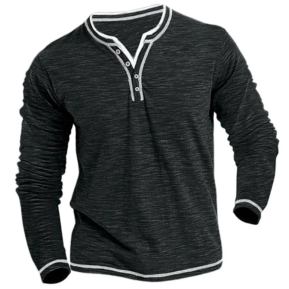 Peter™ – Longsleeve met V-hals