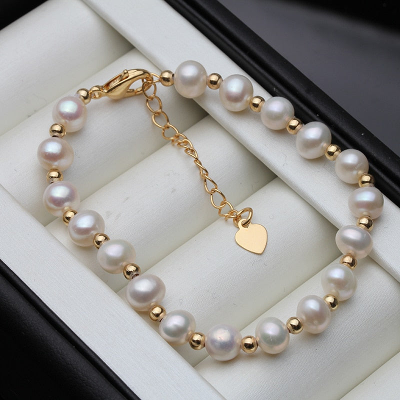 Chérie™ - Parel Bedel Armband