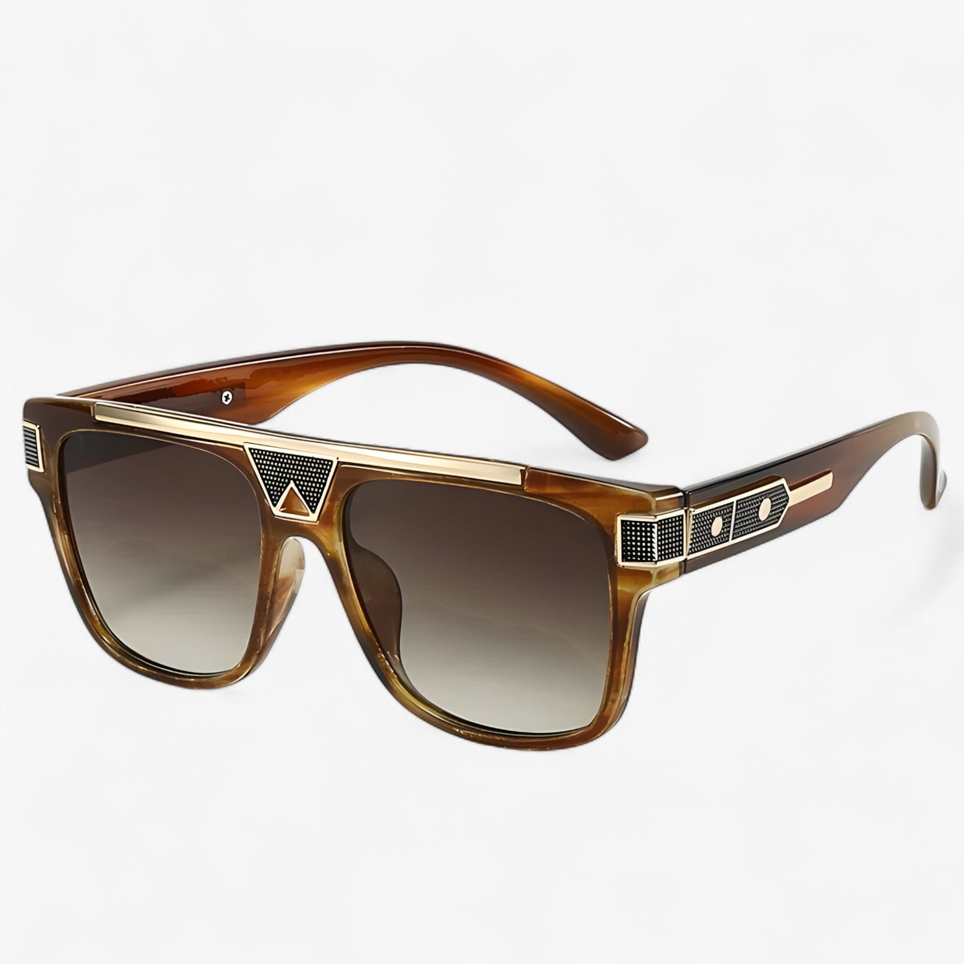 Aerion™ – okulary przeciwsłoneczne vintage typu aviator z lustrzanymi soczewkami