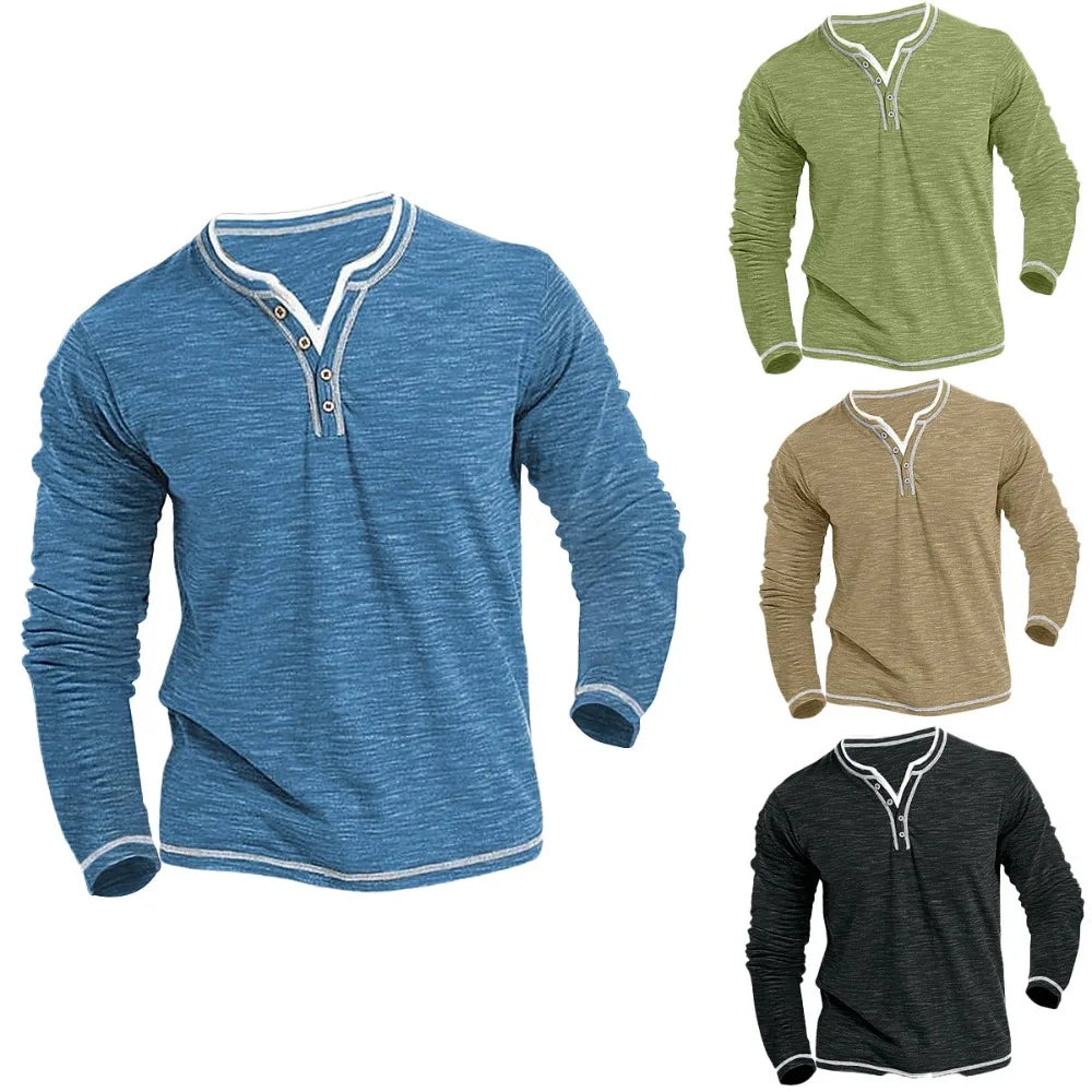 Peter™ – Longsleeve met V-hals