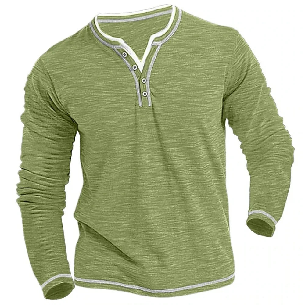 Peter™ – Longsleeve met V-hals
