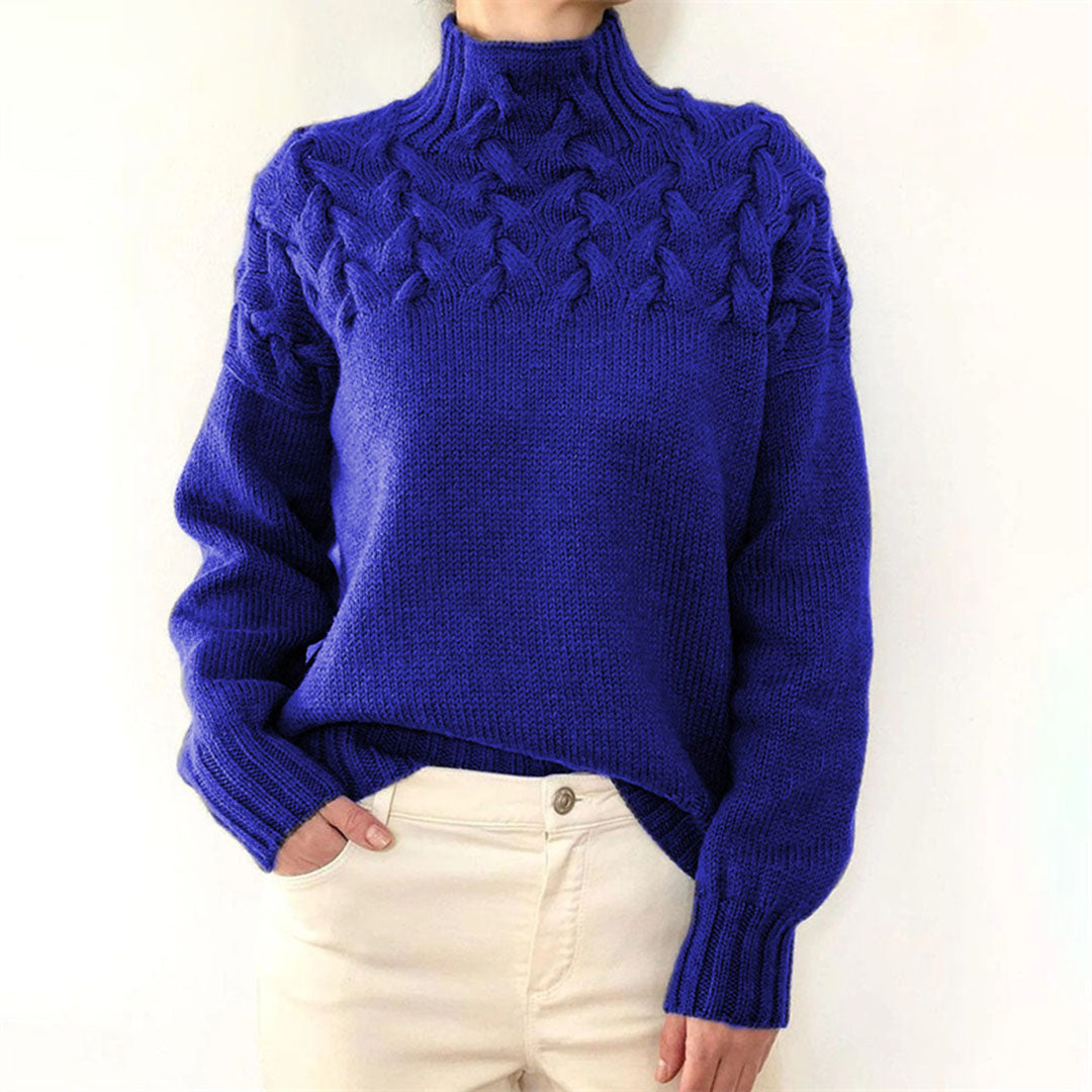 Annelies™ - Dzianinowy golf dla kobiet