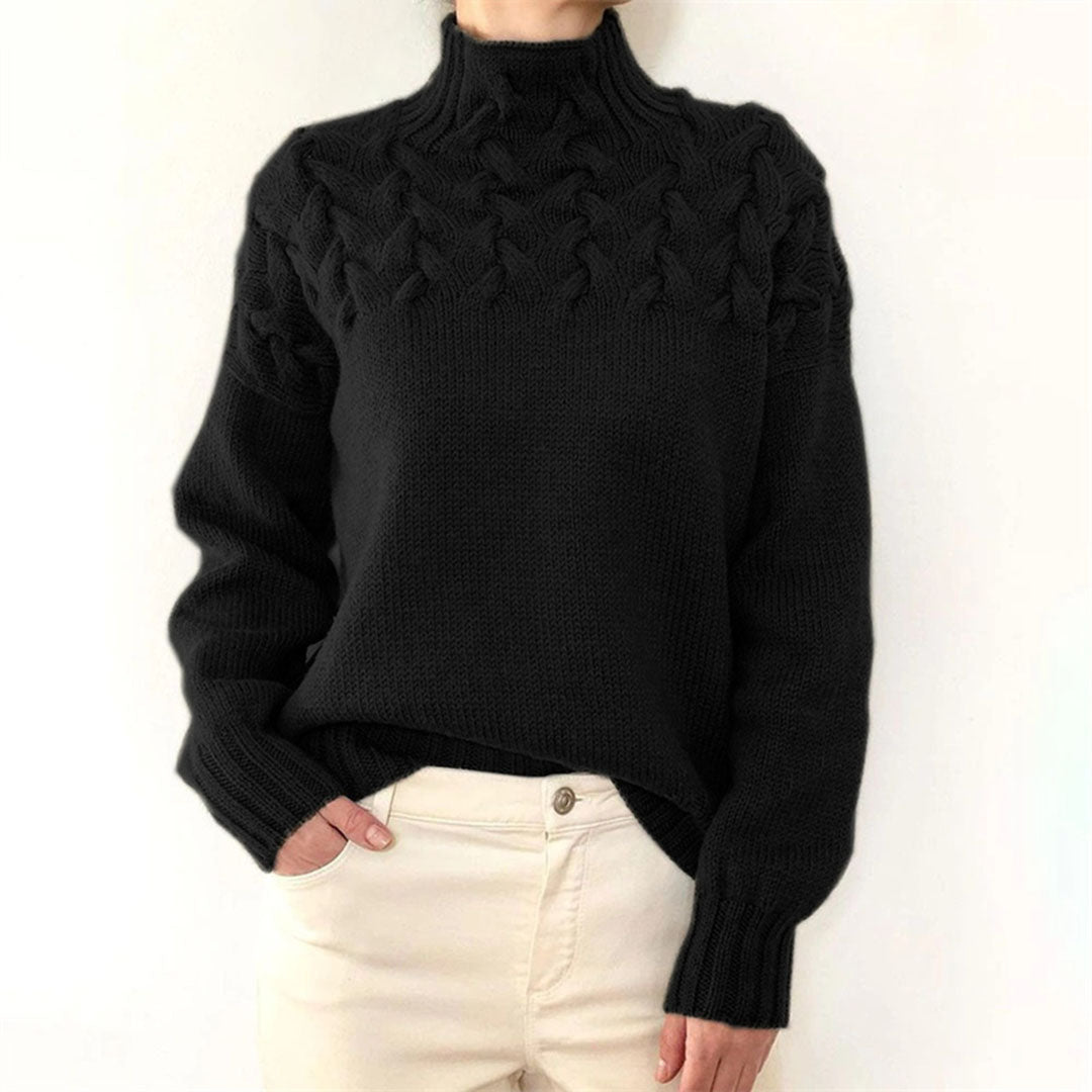 Annelies™ - Dzianinowy golf dla kobiet