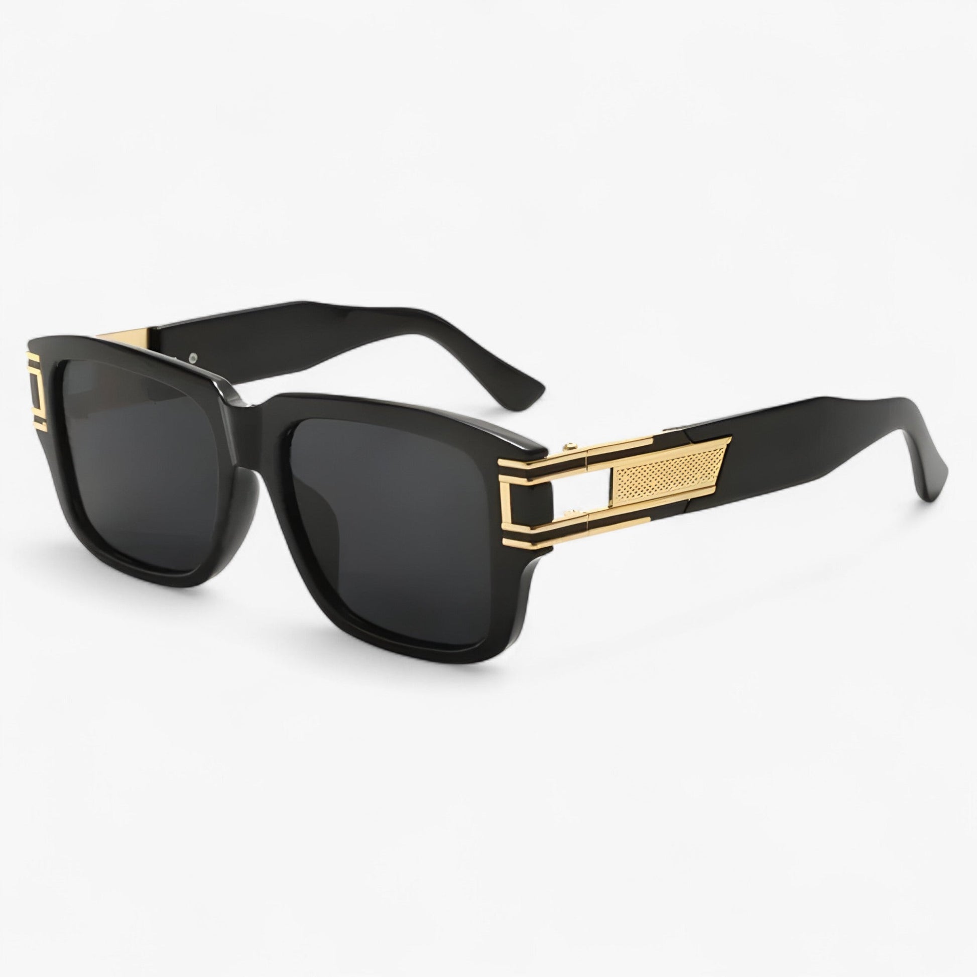 Elvoir™ - Vintage Vierkante Zonnebril met Druppel Detail