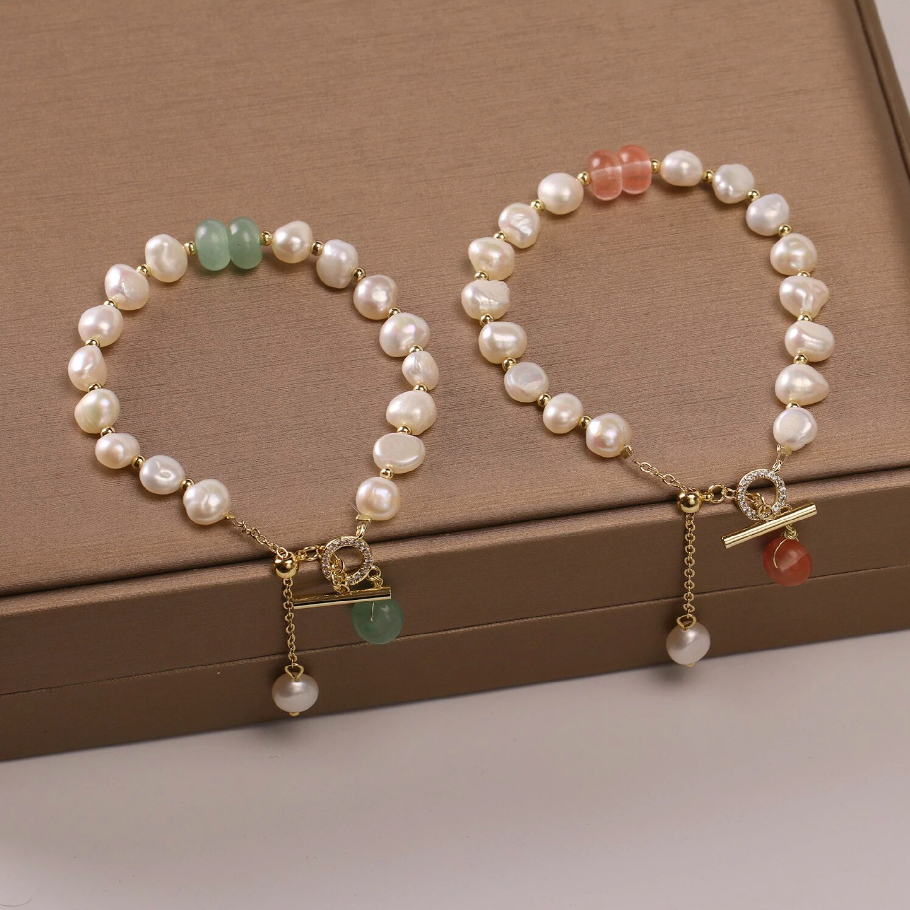 Sofia™ - Elegante Zoetwaterparels Armband