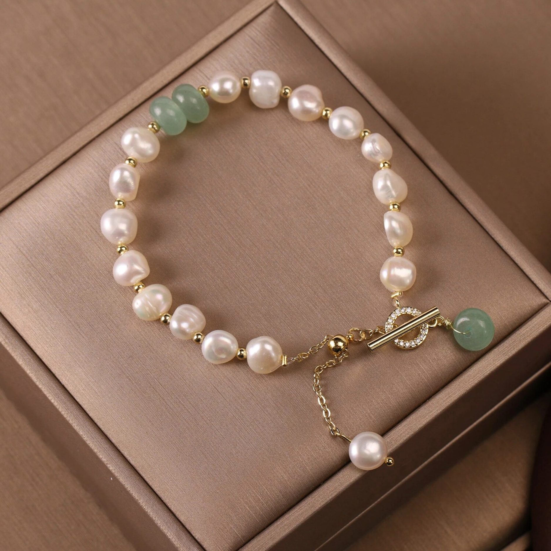 Sofia™ - Elegante Zoetwaterparels Armband
