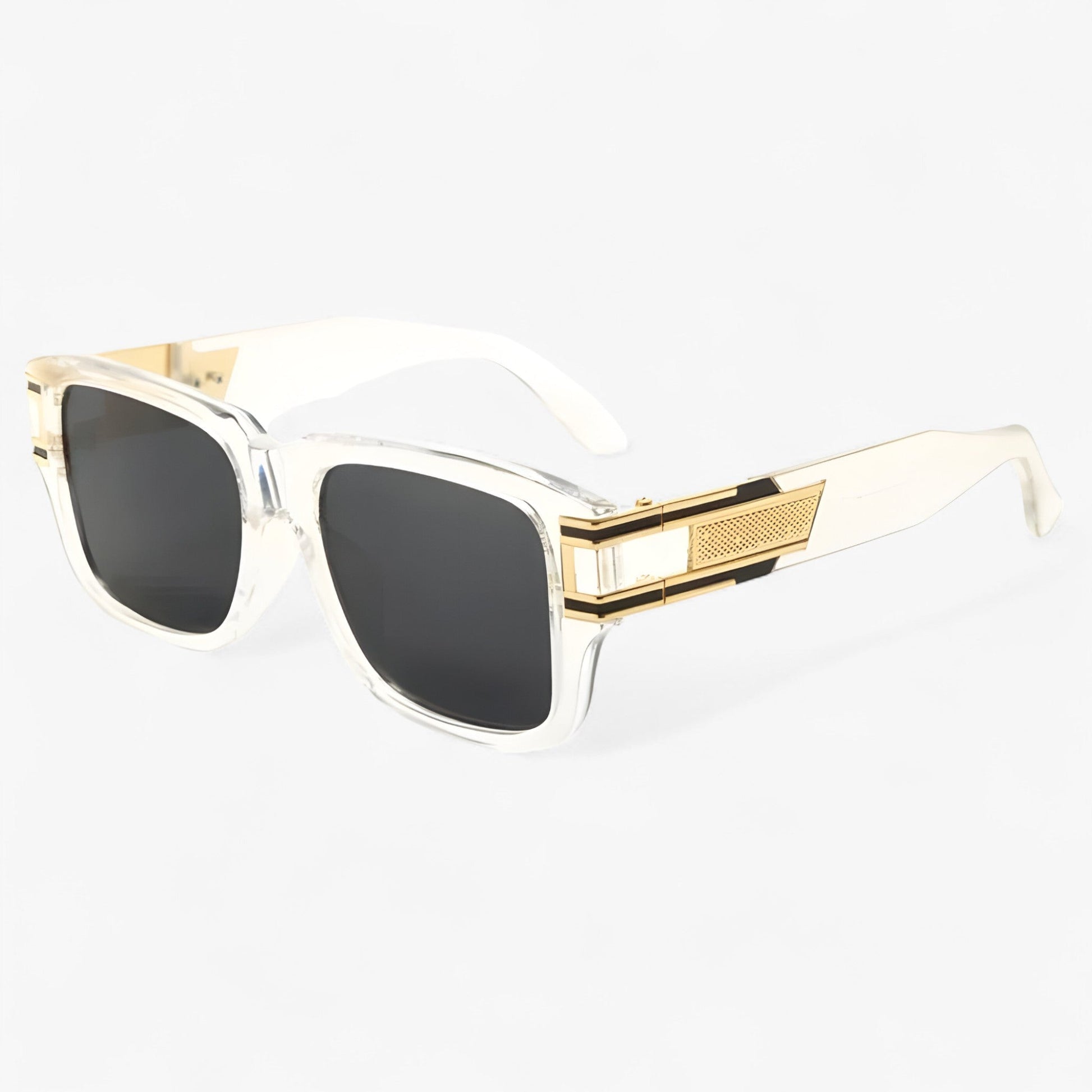 Elvoir™ - Vintage Vierkante Zonnebril met Druppel Detail