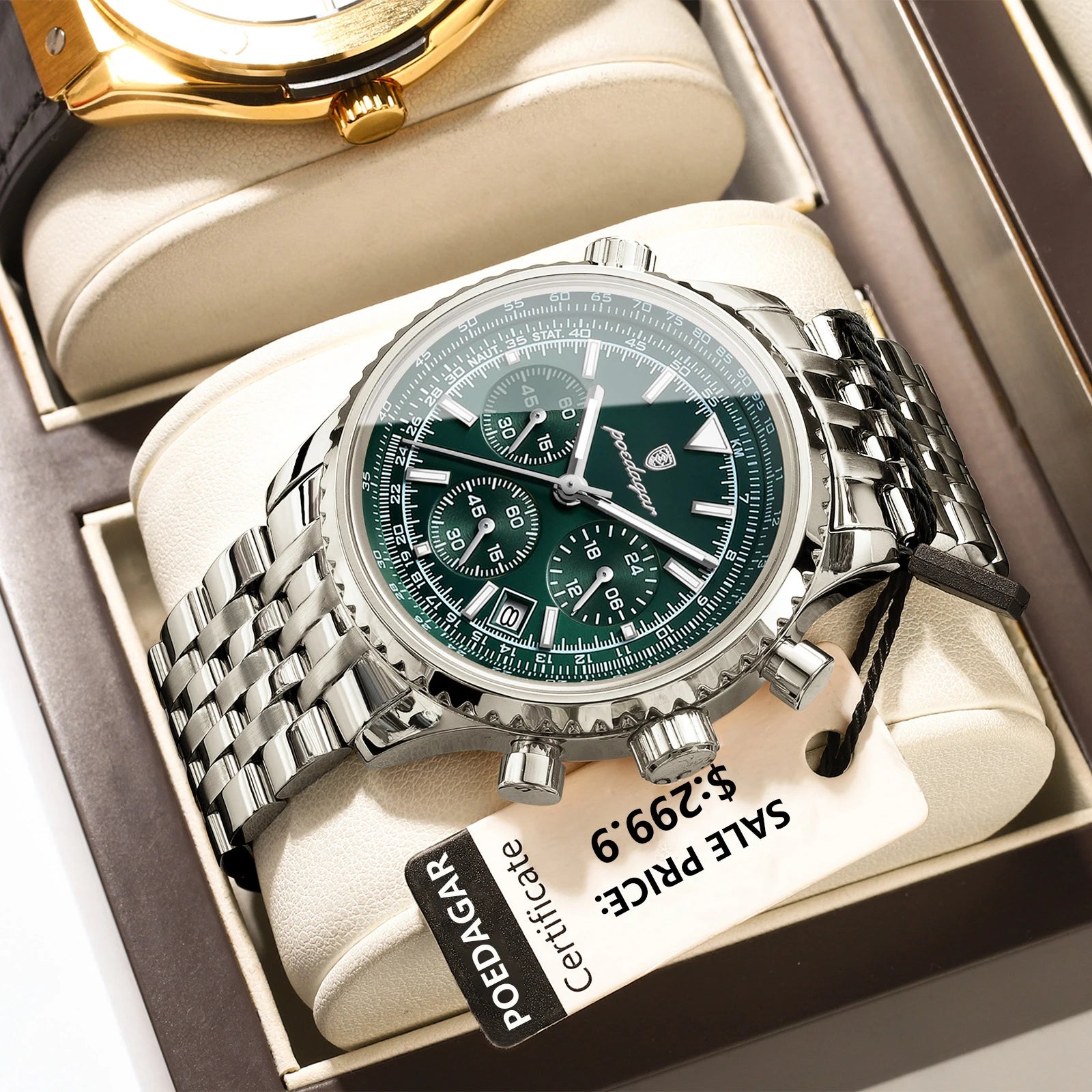 Poedagar™ - Luxe chronograaf