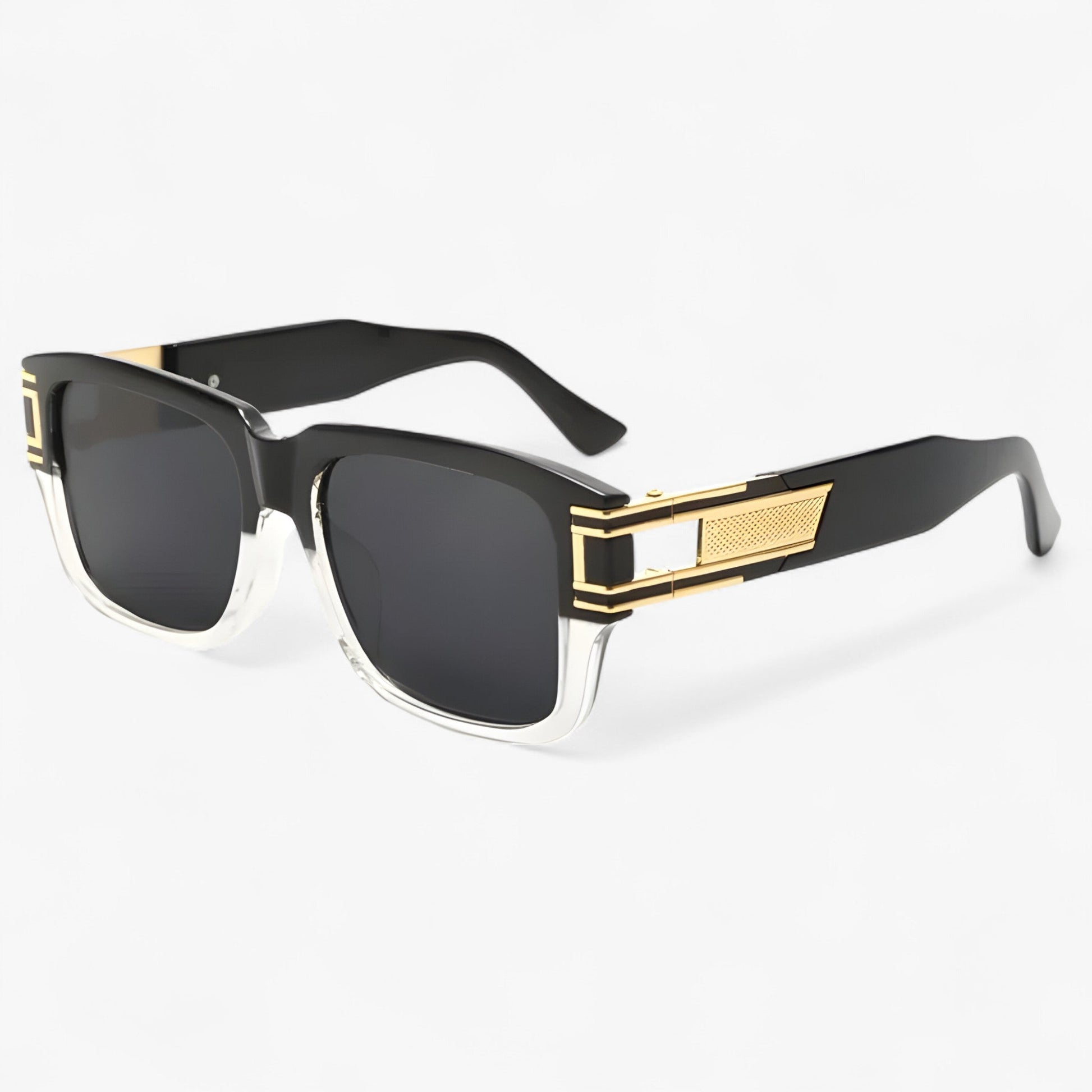 Elvoir™ - Vintage Vierkante Zonnebril met Druppel Detail