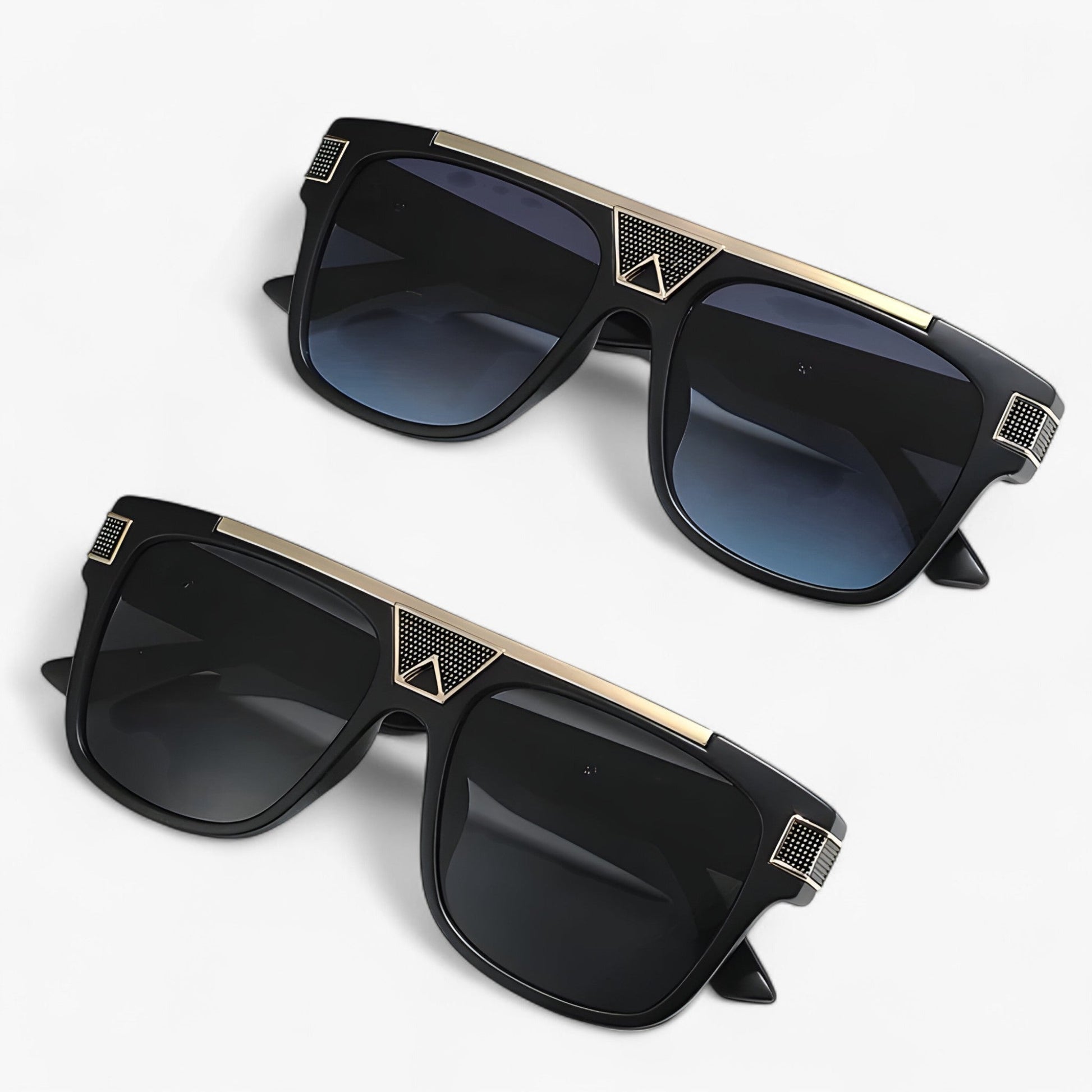 Aerion™ – okulary przeciwsłoneczne vintage typu aviator z lustrzanymi soczewkami