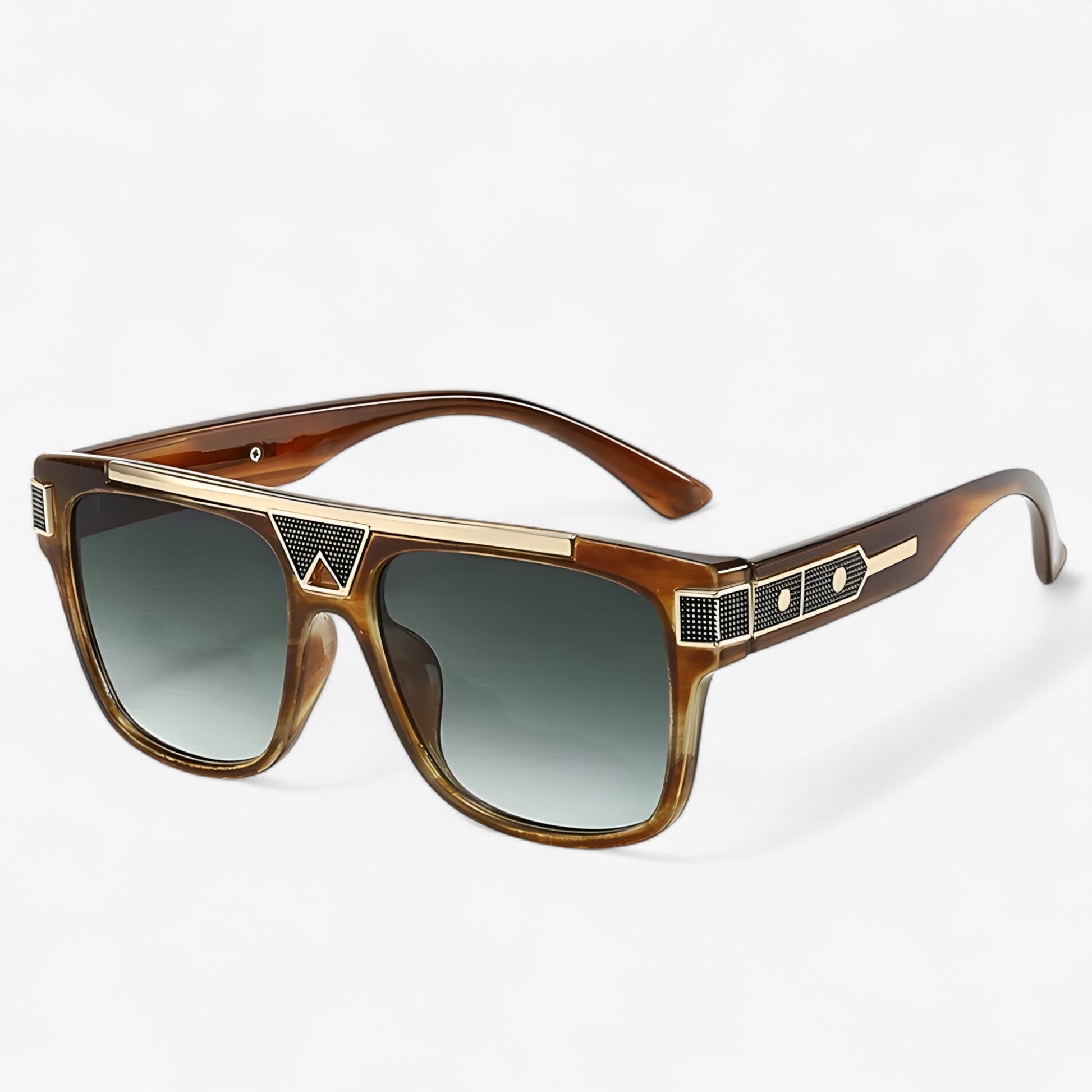 Aerion™ – okulary przeciwsłoneczne vintage typu aviator z lustrzanymi soczewkami